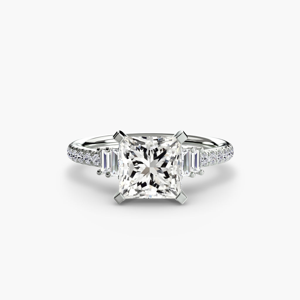 Solitaire mit Pavé 4