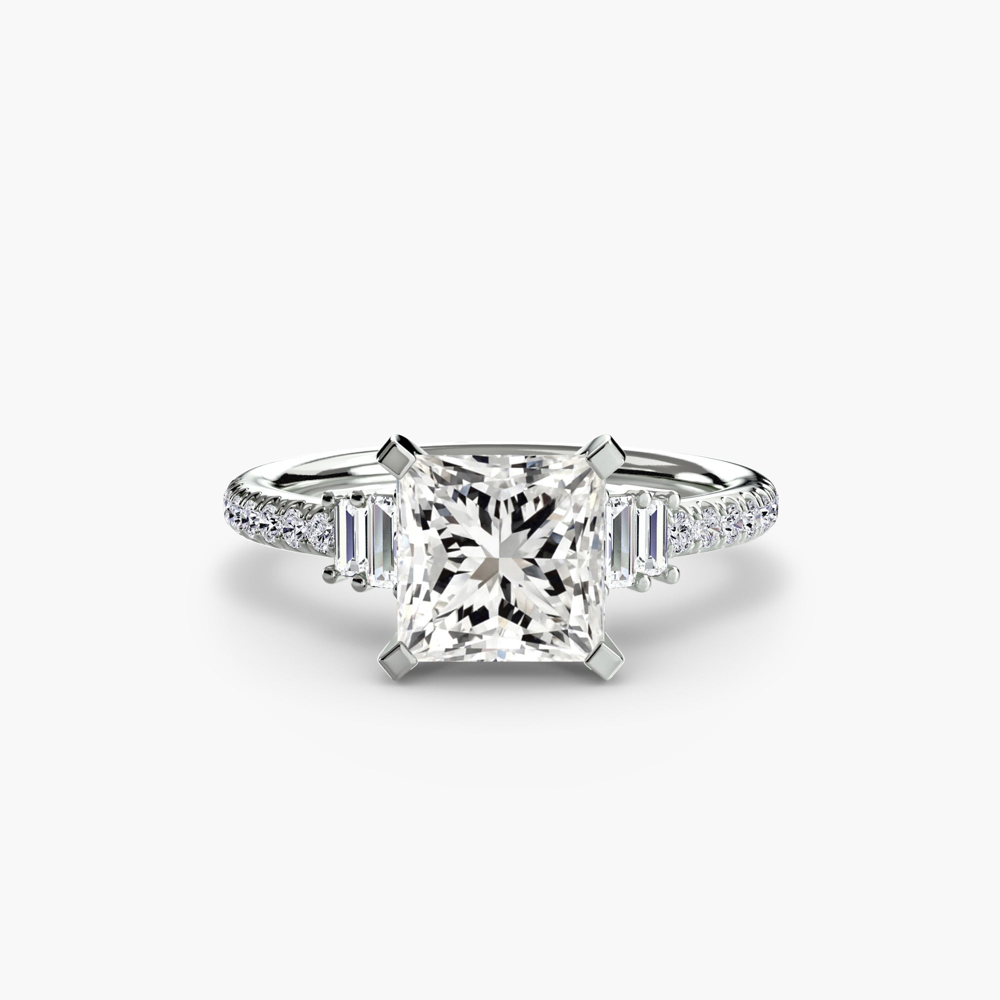 Solitaire mit Pavé 4