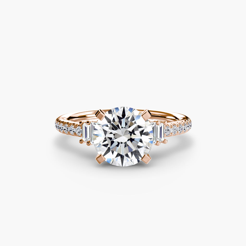 Solitaire mit Pavé 4