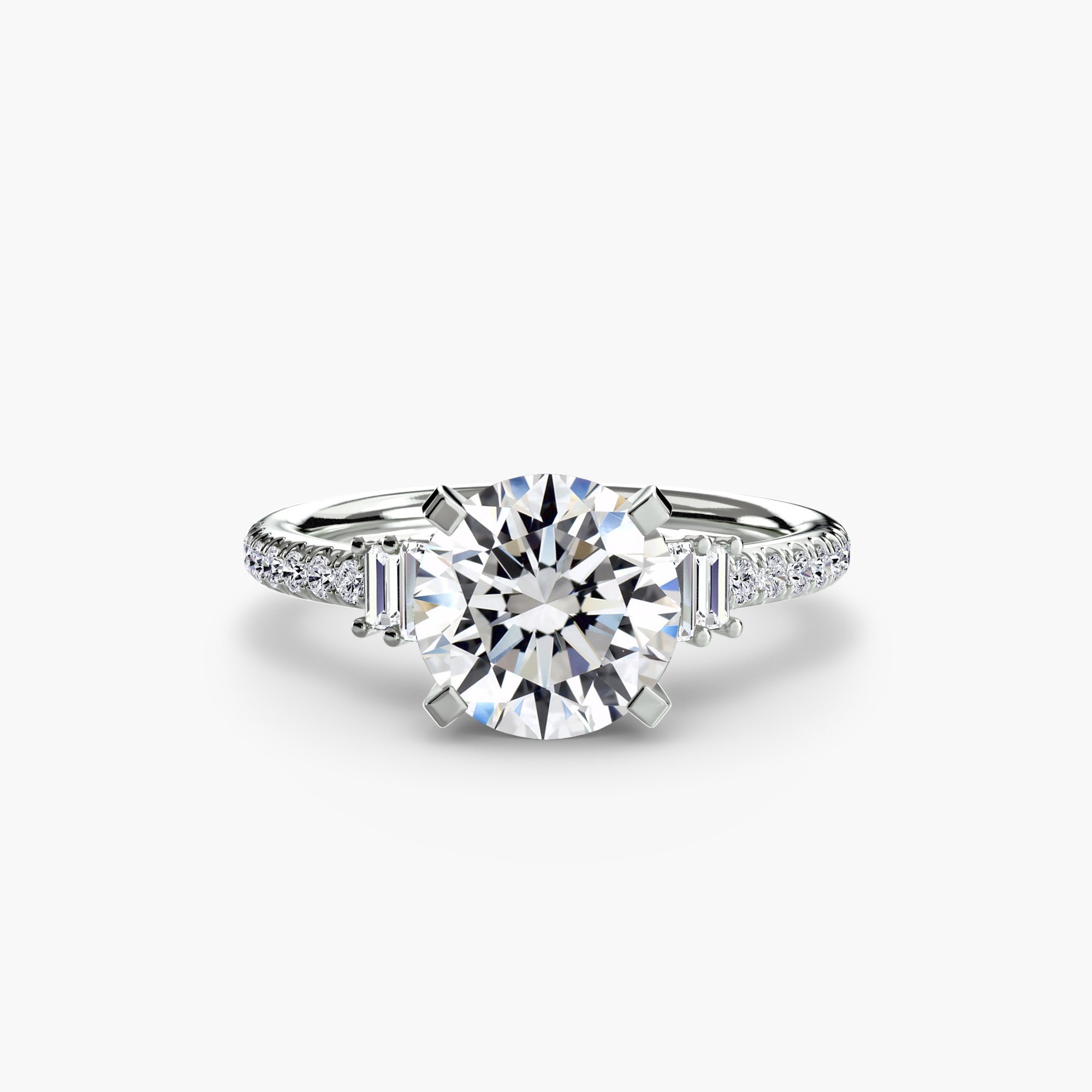 Solitaire mit Pavé 4