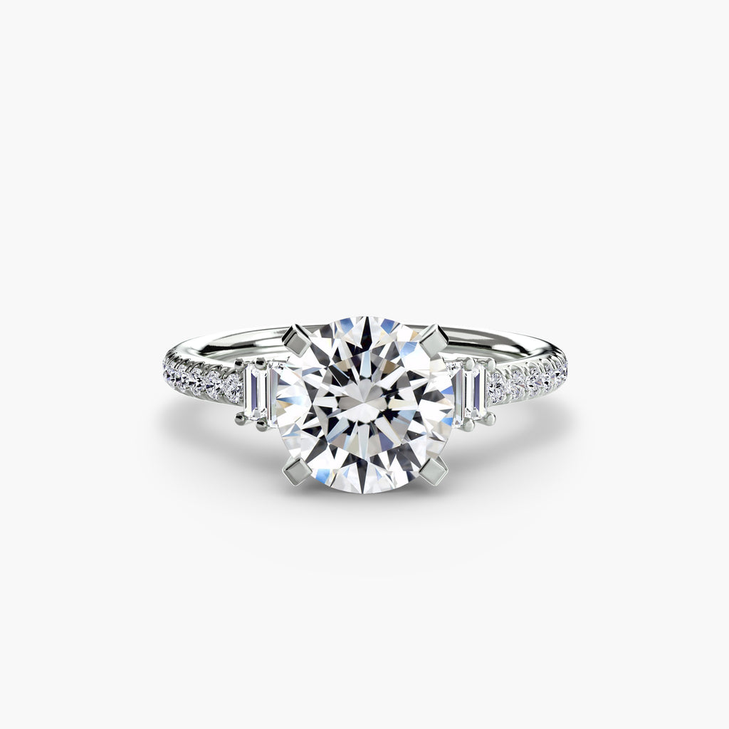 Solitaire mit Pavé 4
