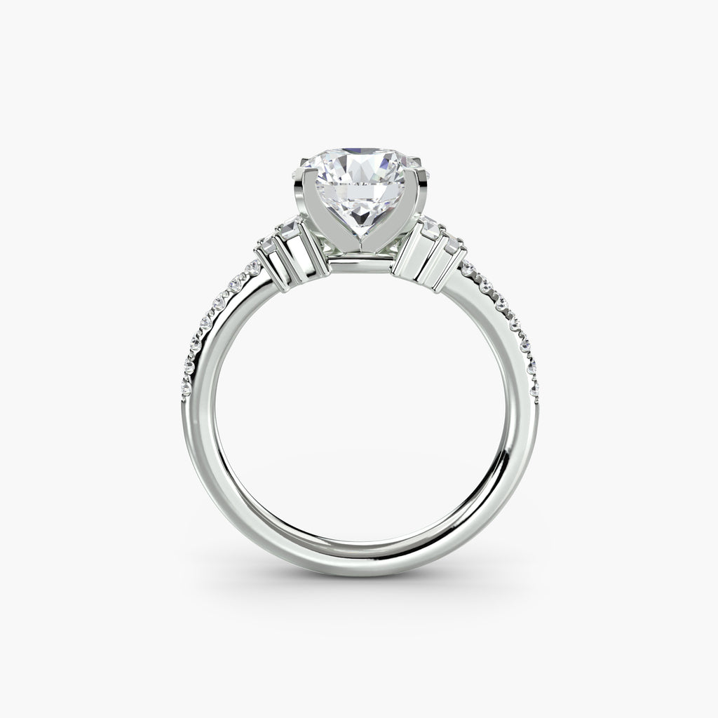 Solitaire mit Pavé 4
