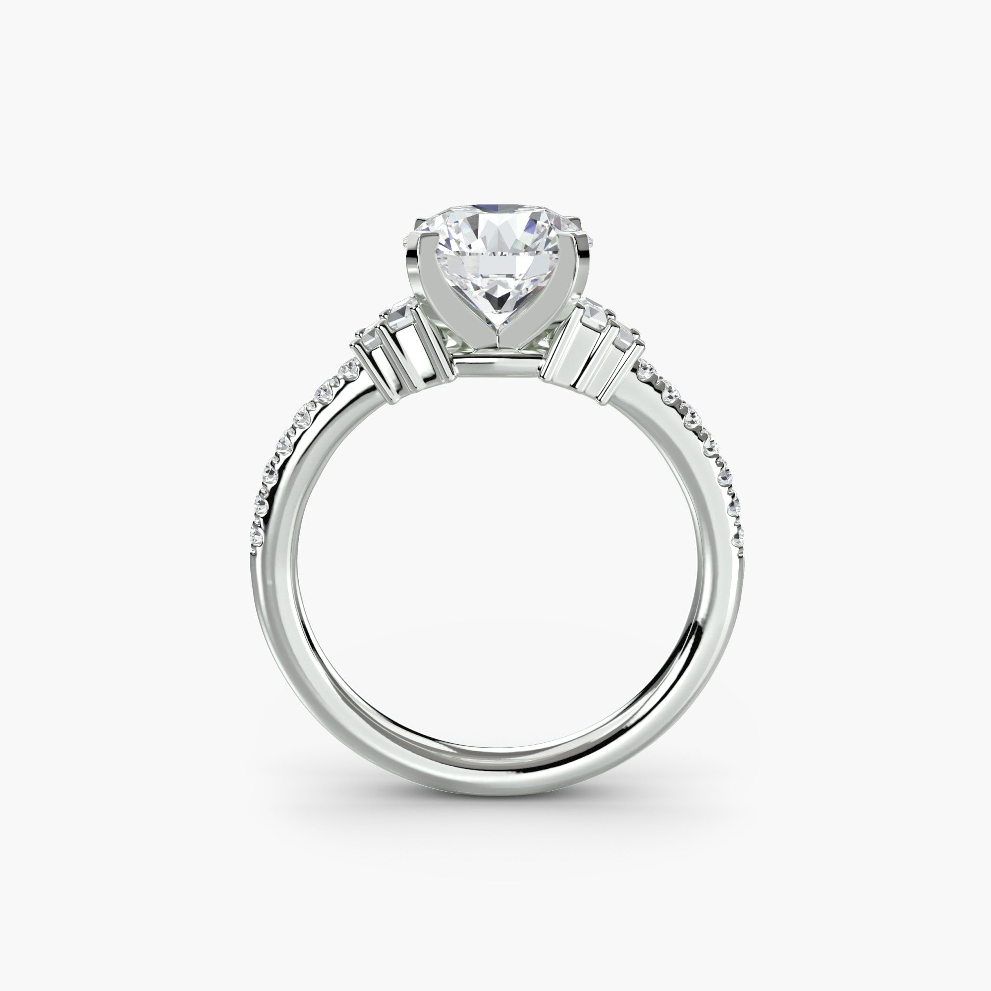 Solitaire mit Pavé 4