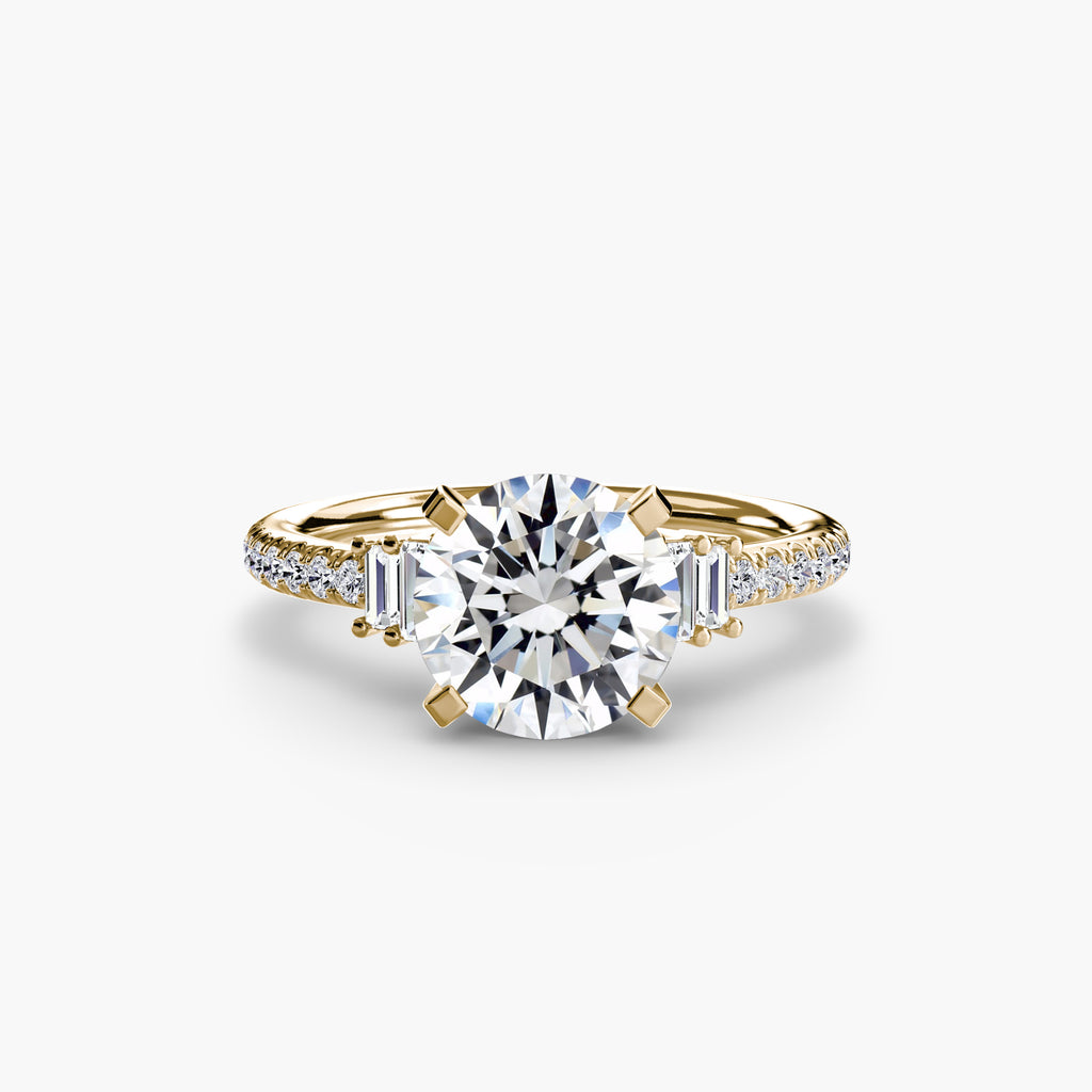 Solitaire mit Pavé 4