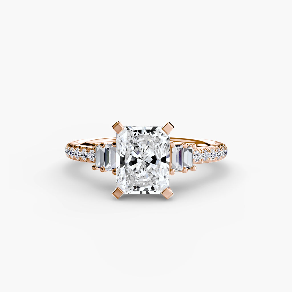 Solitaire mit Pavé 4