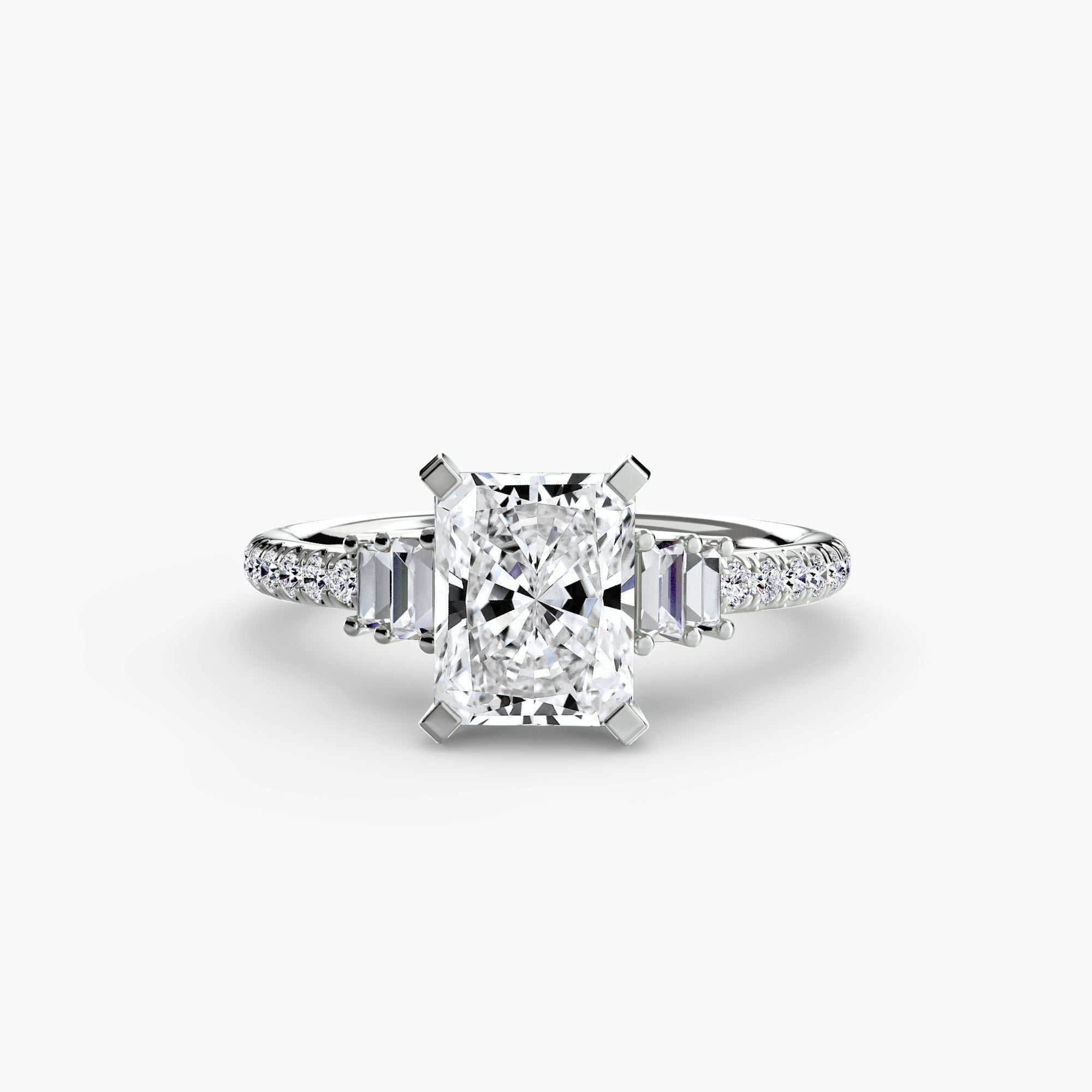 Solitaire mit Pavé 4