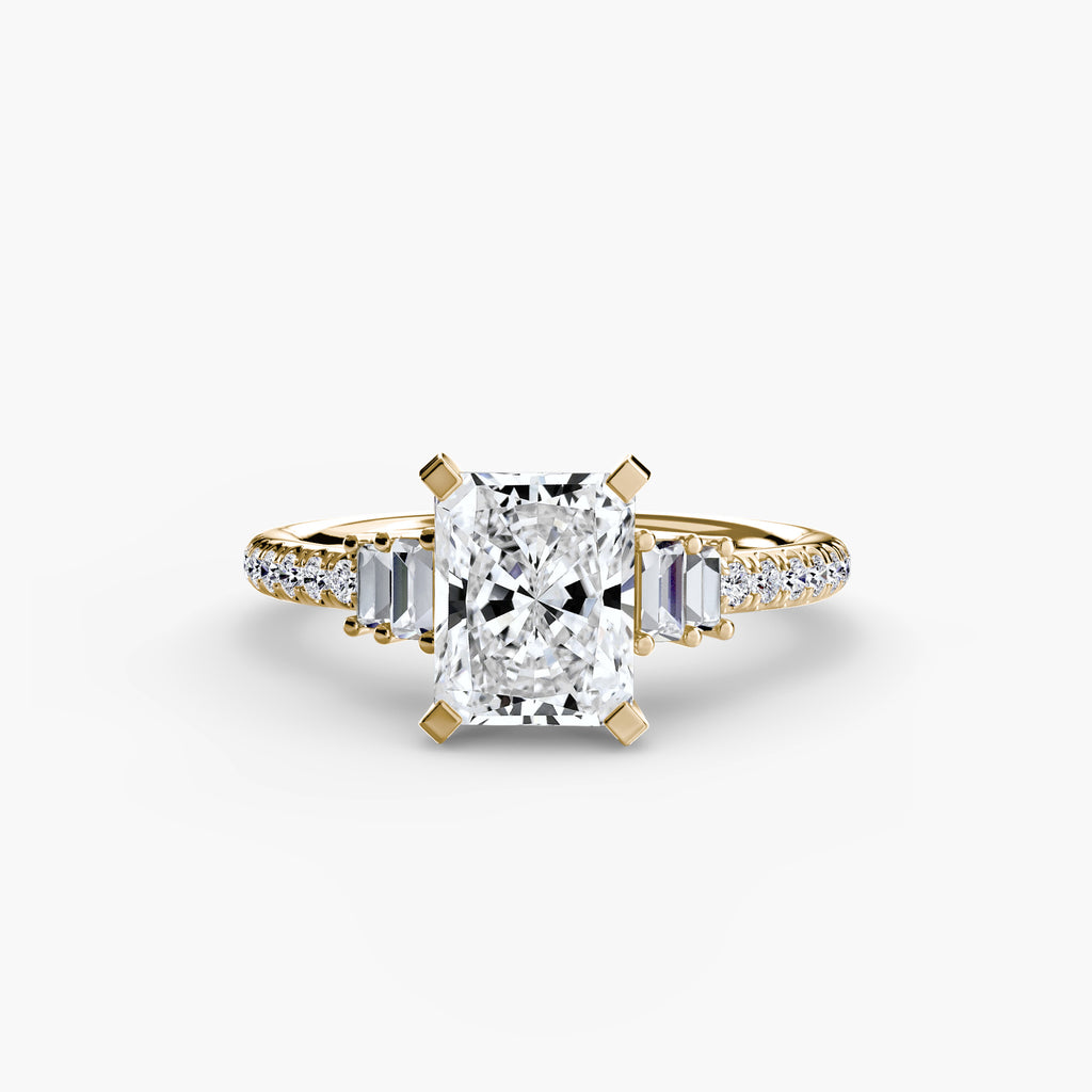 Solitaire mit Pavé 4