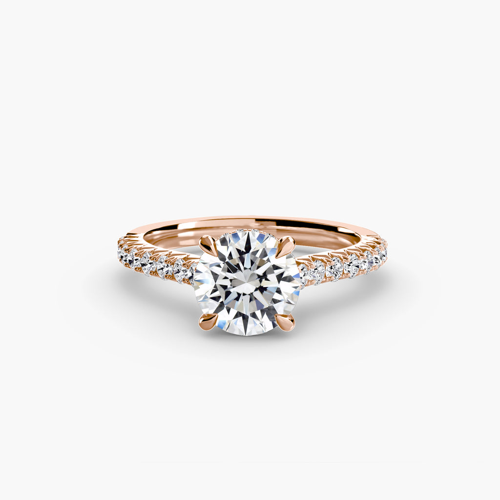Solitaire mit Pavé 5