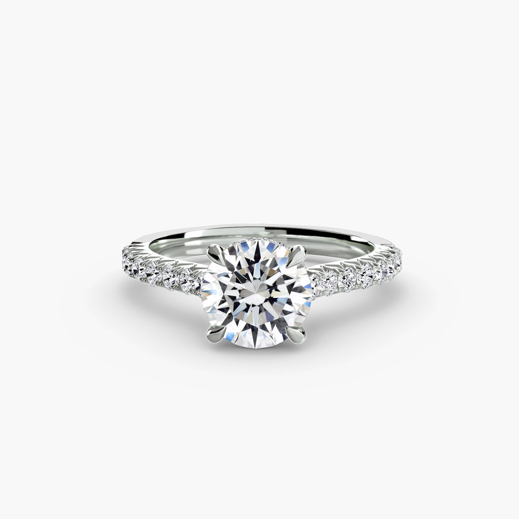 Solitaire mit Pavé 5