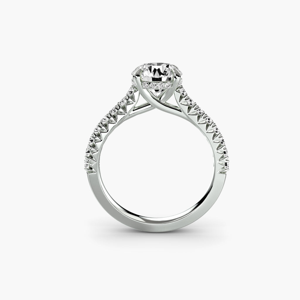 Solitaire mit Pavé 5