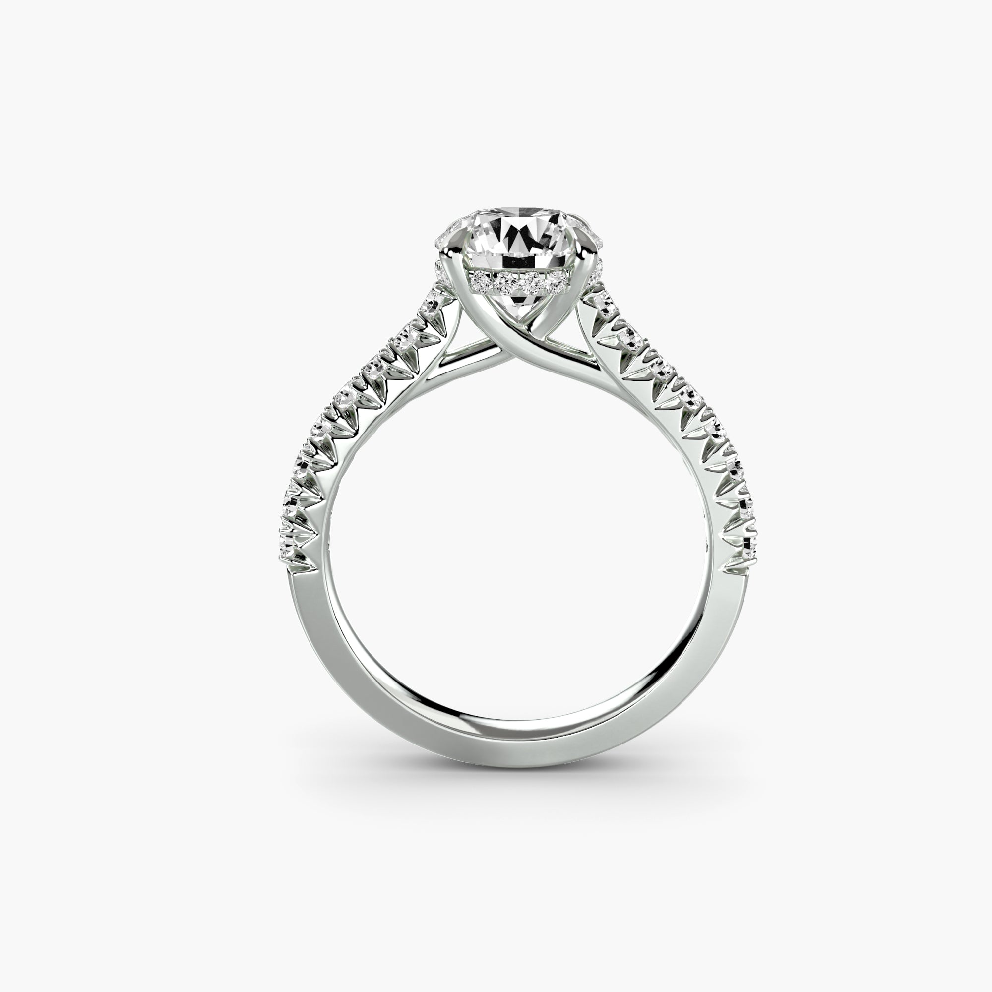 Solitaire mit Pavé 5
