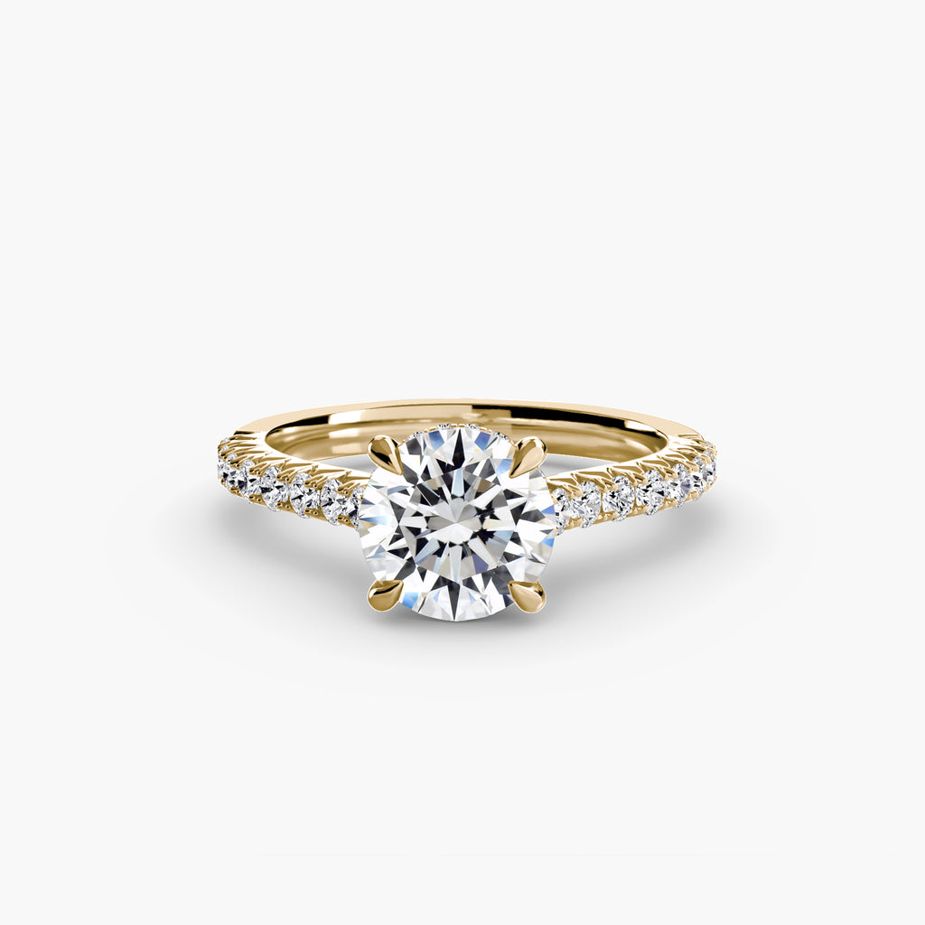 Solitaire mit Pavé 5