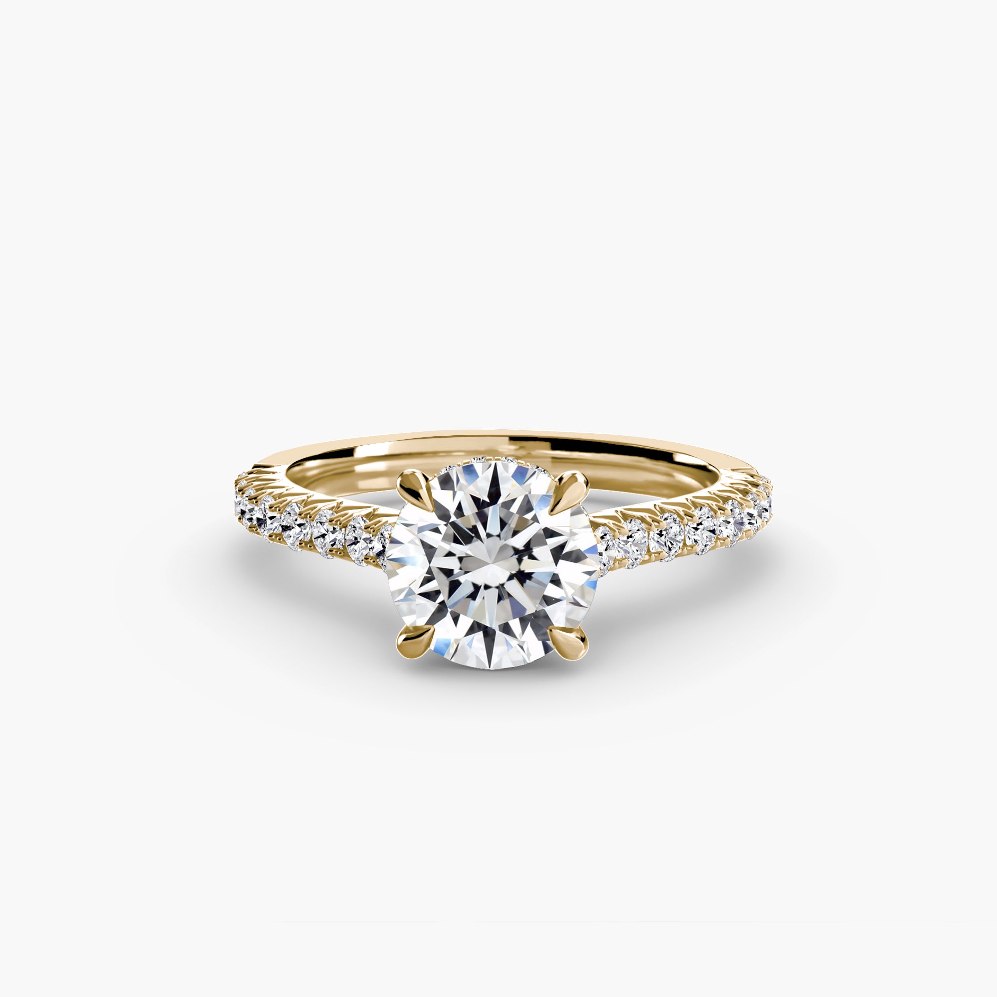 Solitaire mit Pavé 5