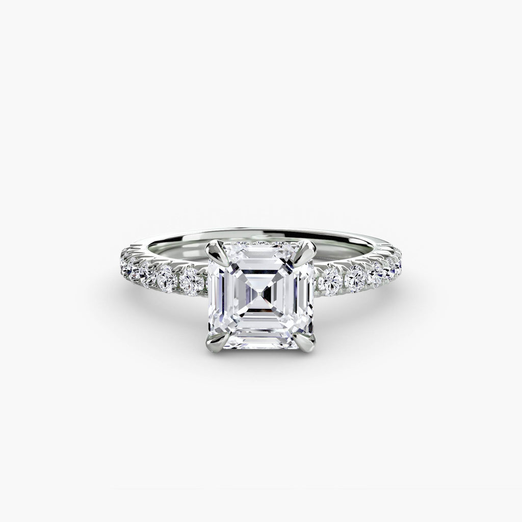 Solitaire mit Pavé 6