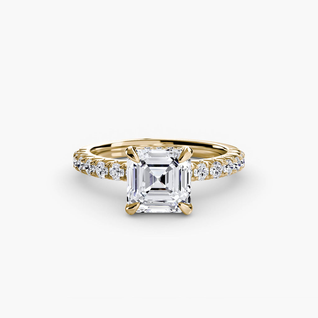 Solitaire mit Pavé 6