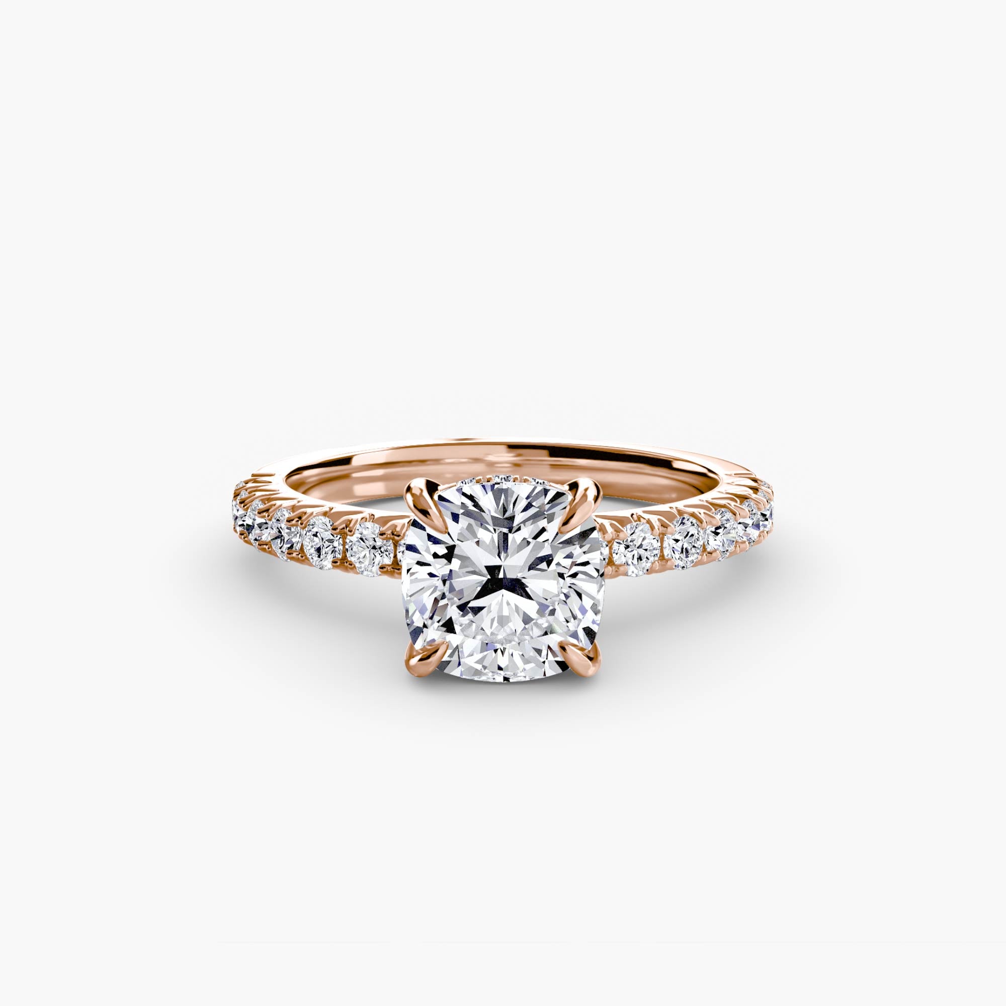 Solitaire mit Pavé 6