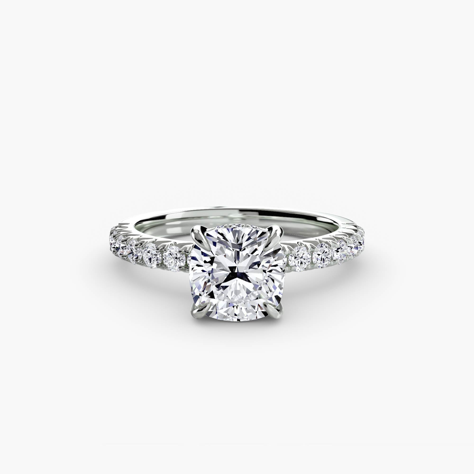 Solitaire mit Pavé 6