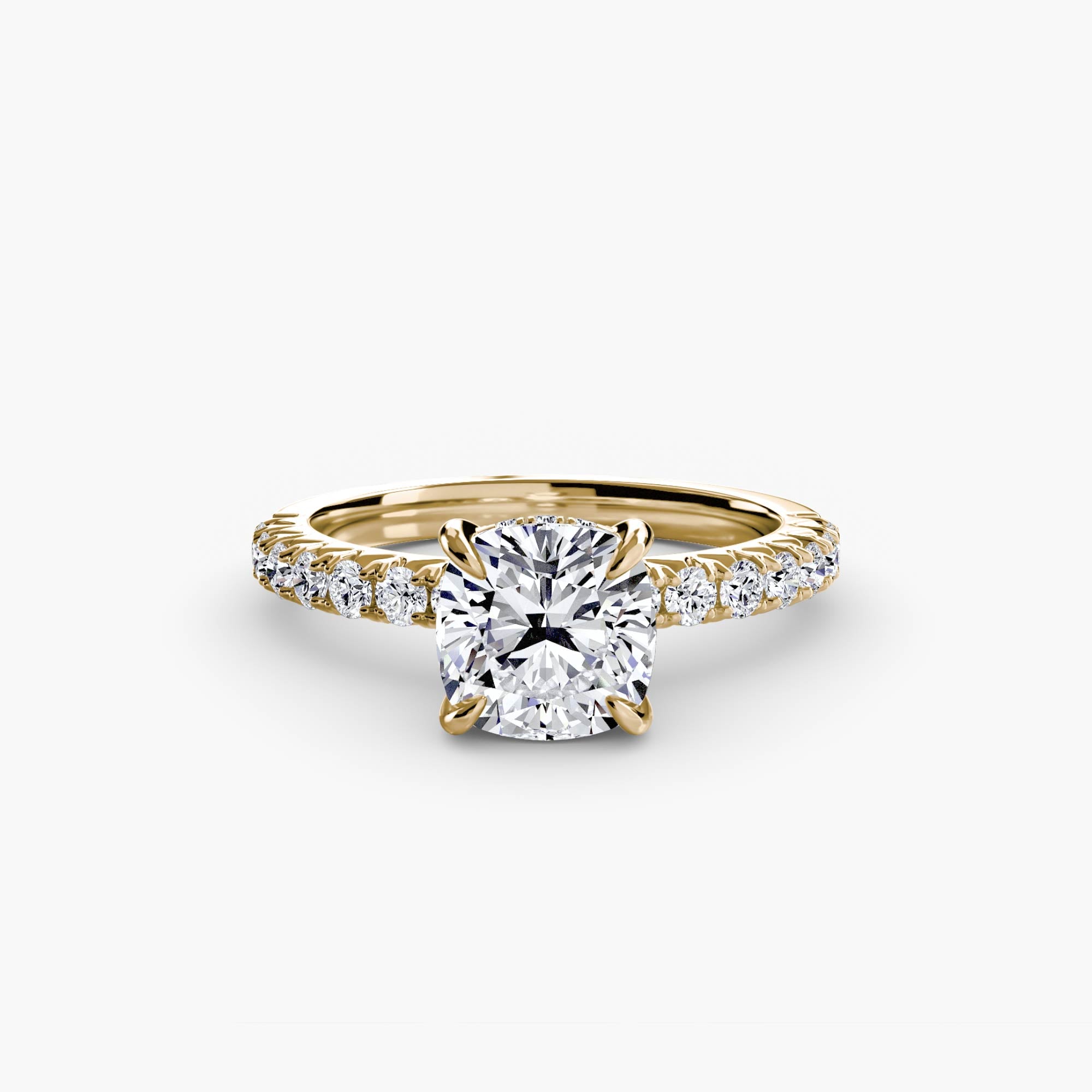 Solitaire mit Pavé 6