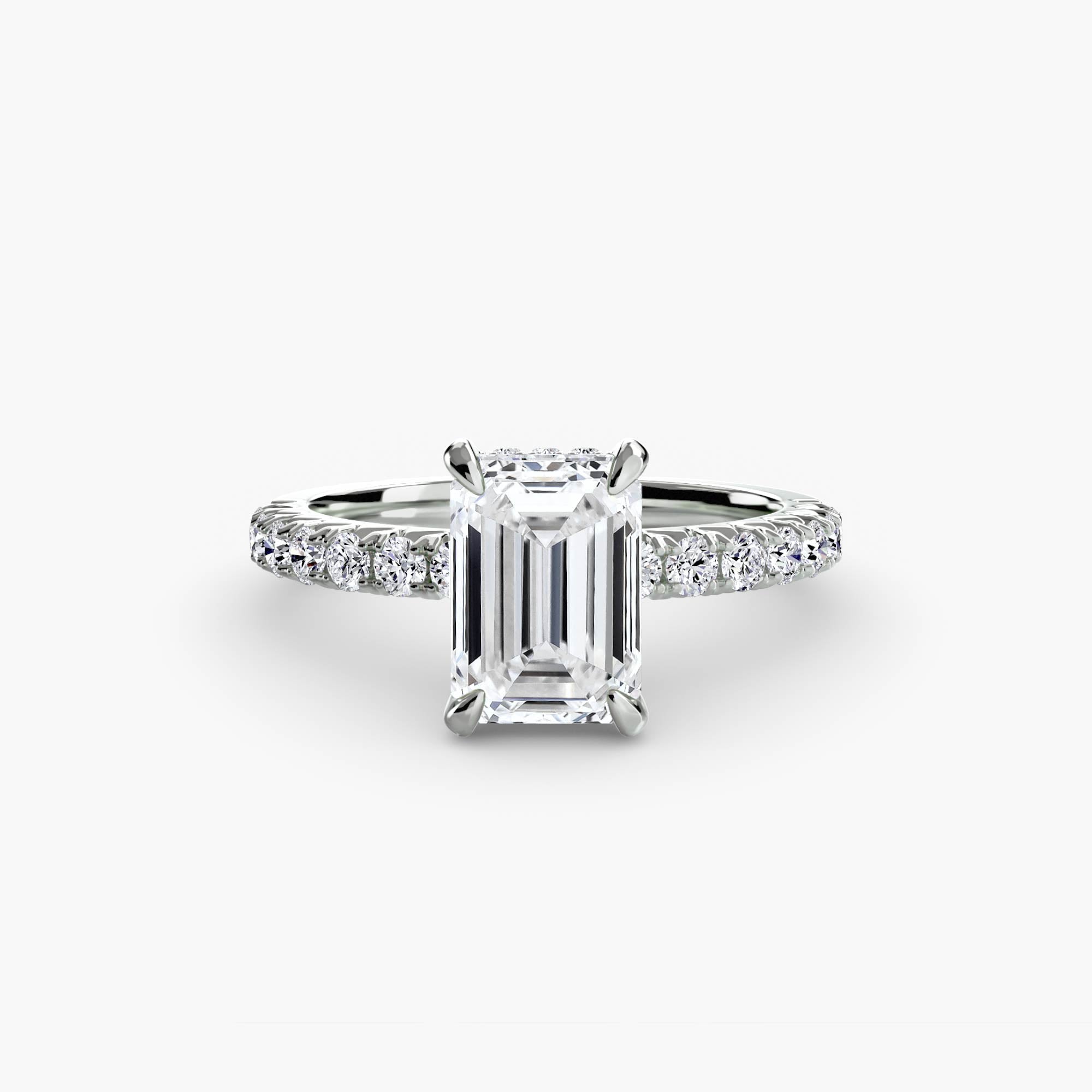 Solitaire mit Pavé 6