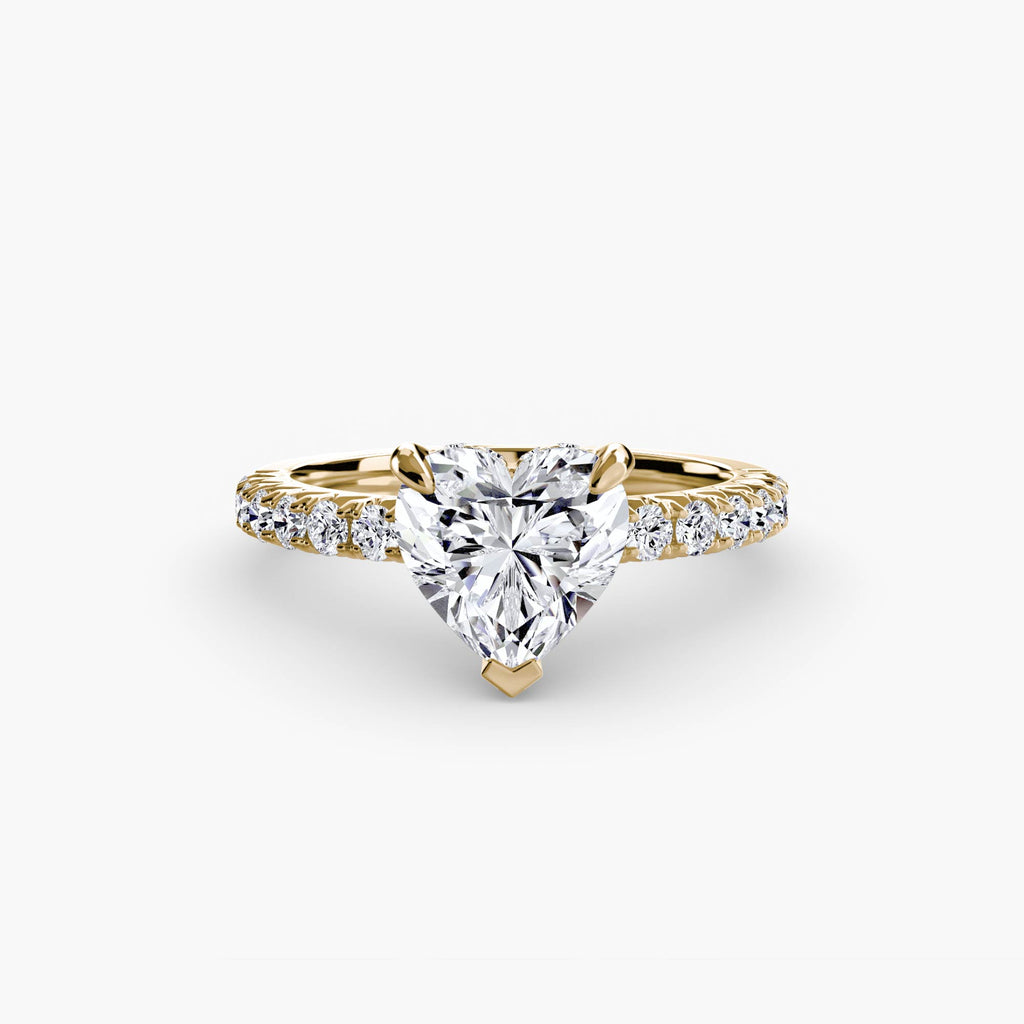 Solitaire mit Pavé 6