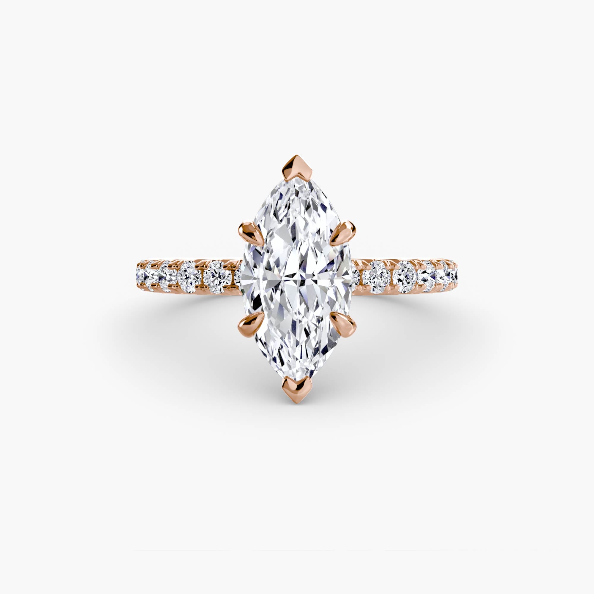 Solitaire mit Pavé 6