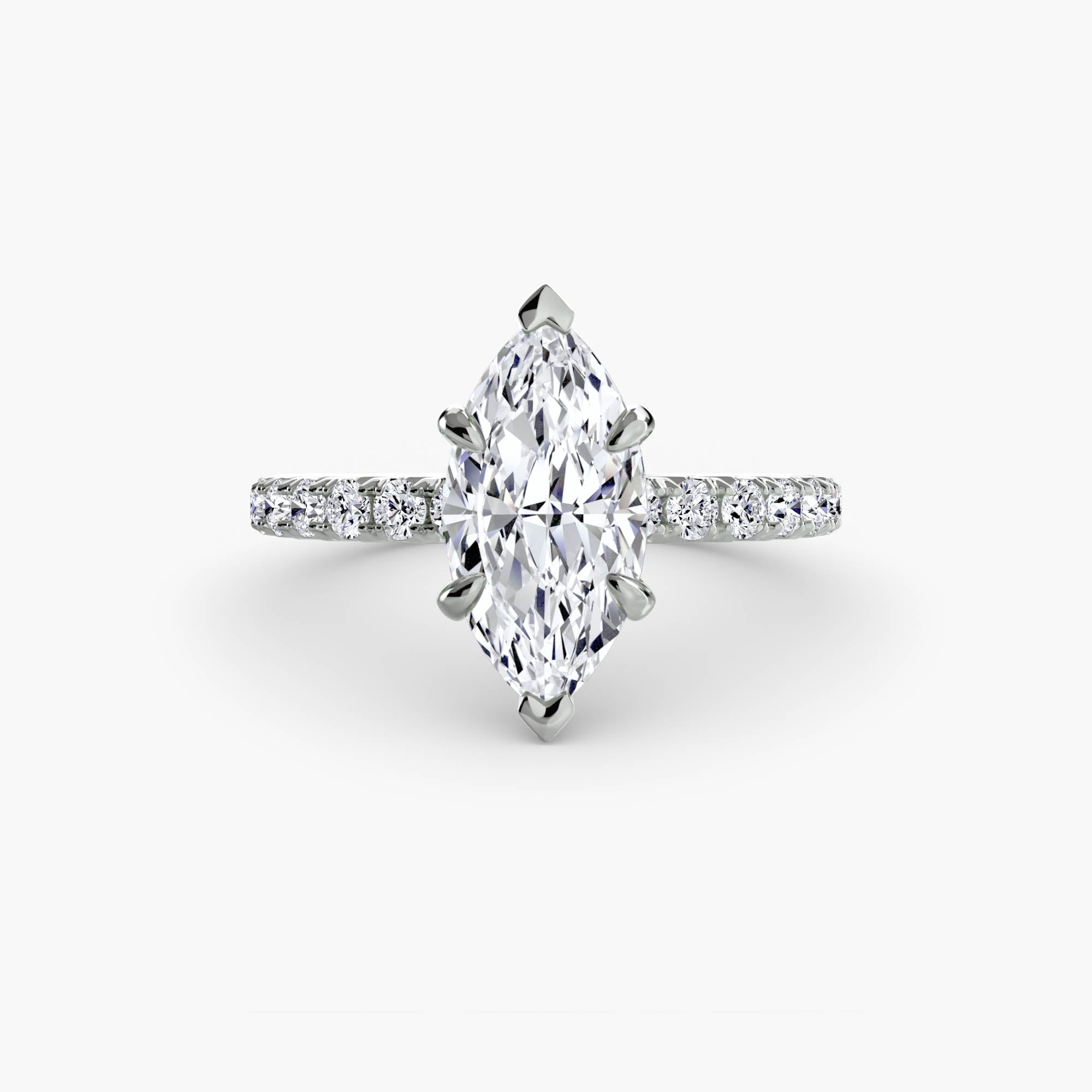 Solitaire mit Pavé 6