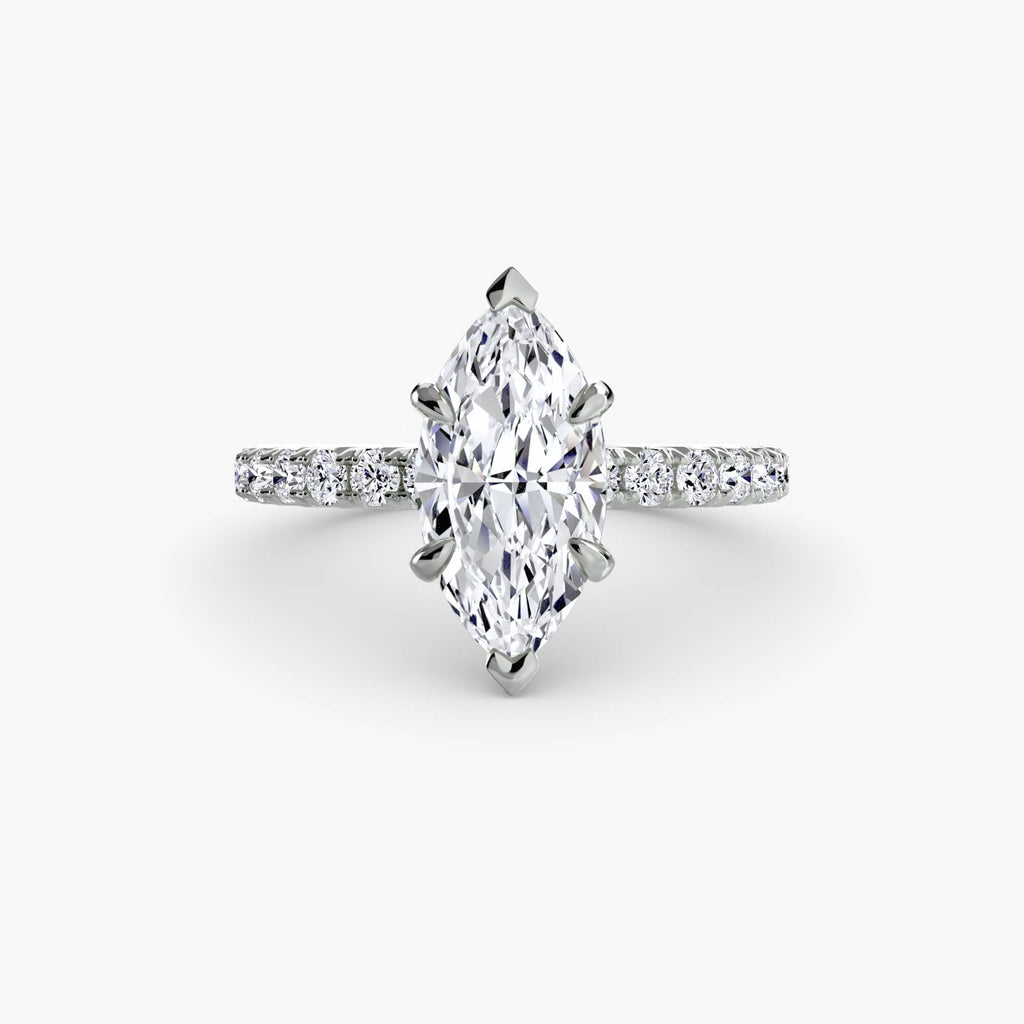 Solitaire mit Pavé 6