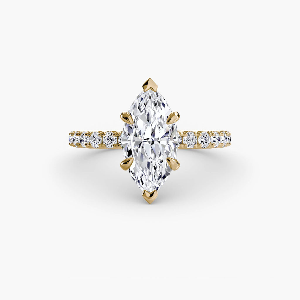 Solitaire mit Pavé 6