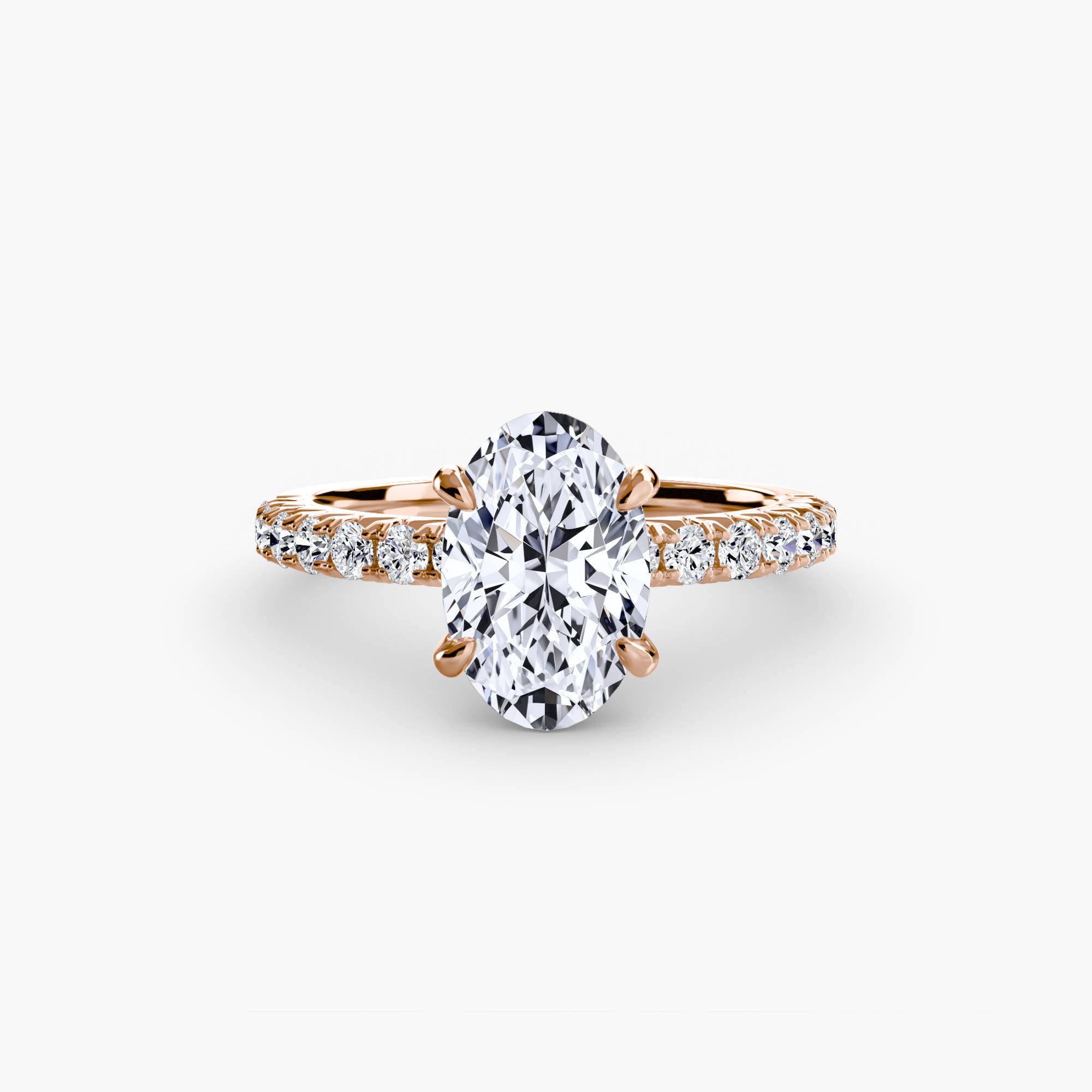 Solitaire mit Pavé 6