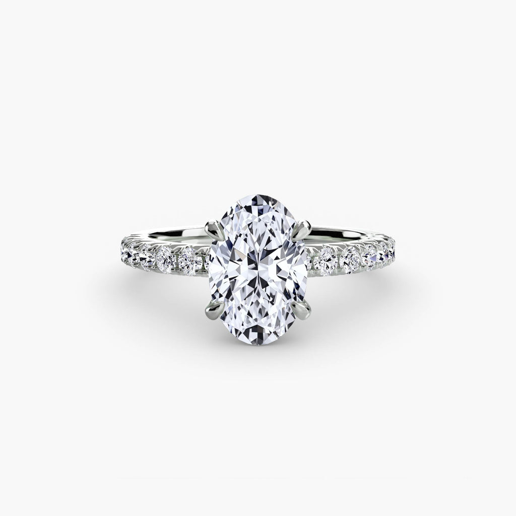 Solitaire mit Pavé 6