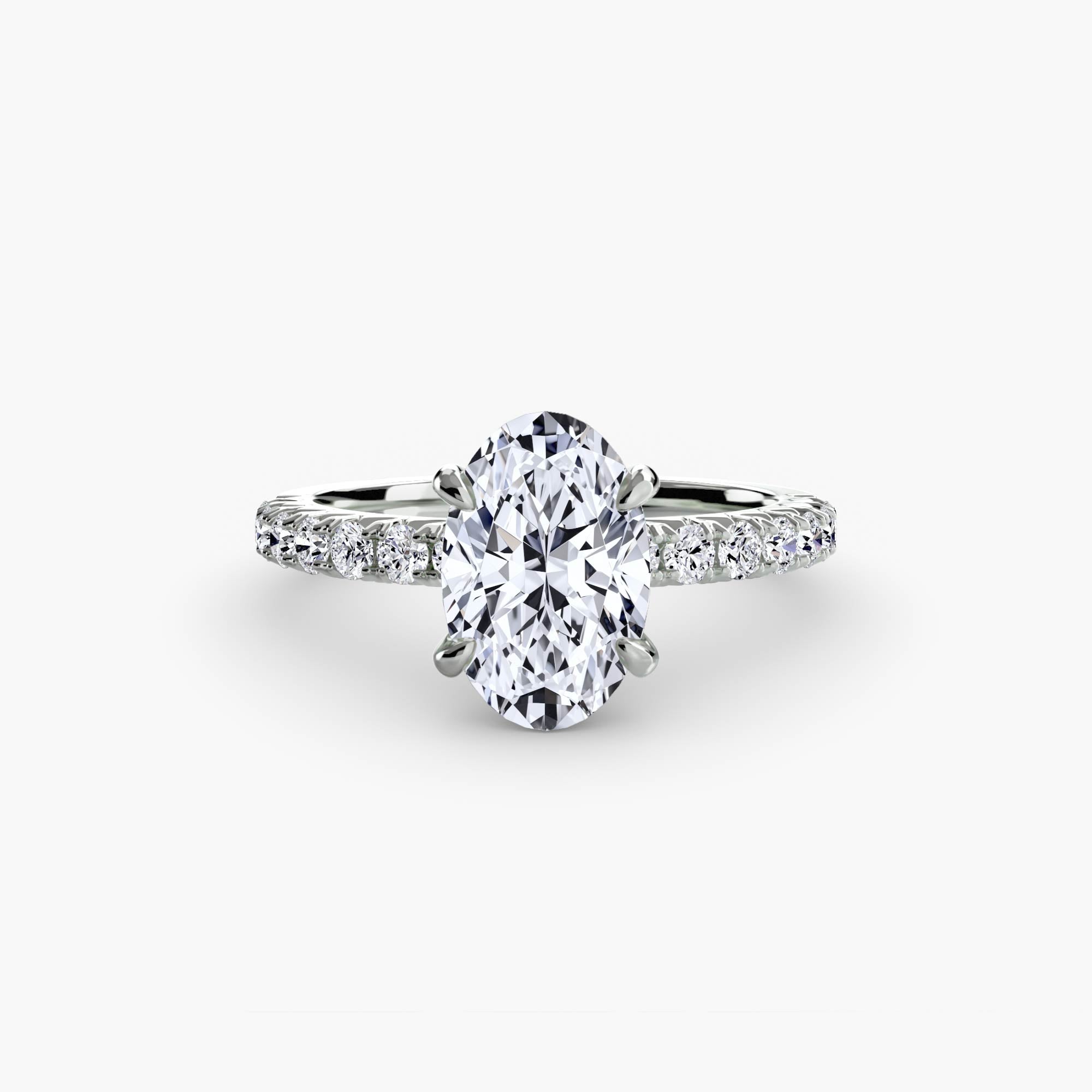 Solitaire mit Pavé 6