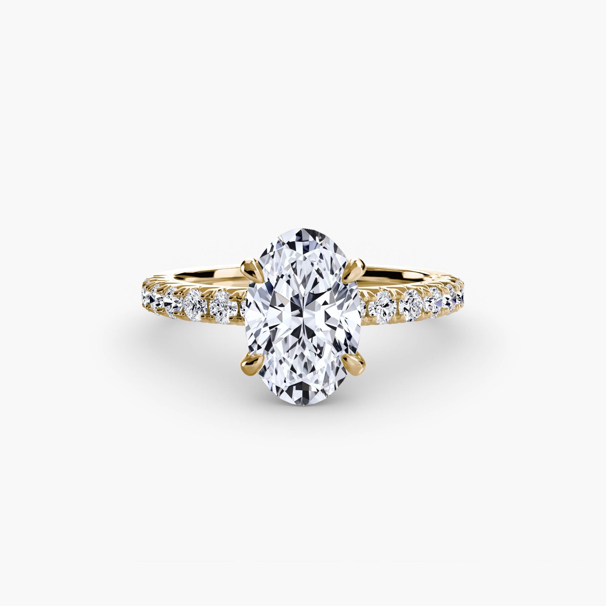 Solitaire mit Pavé 6