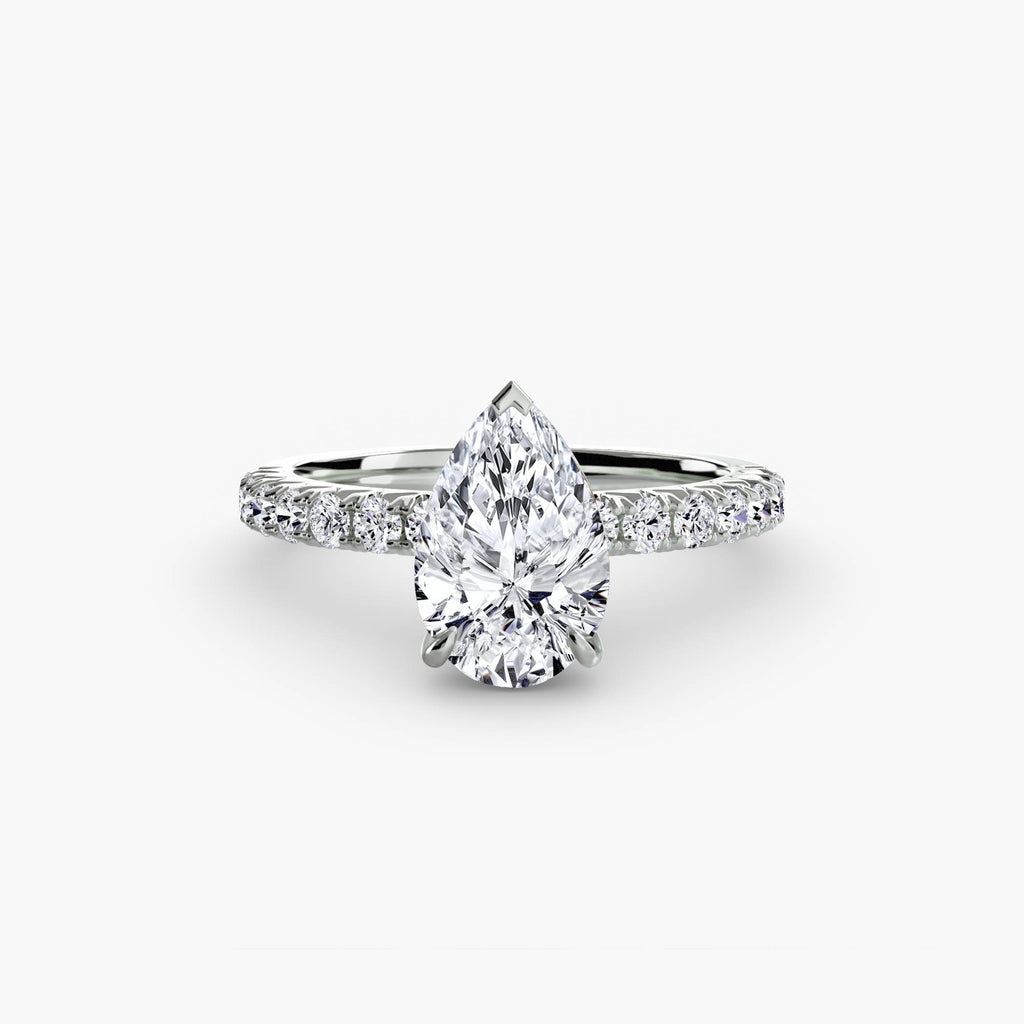 Solitaire mit Pavé 6
