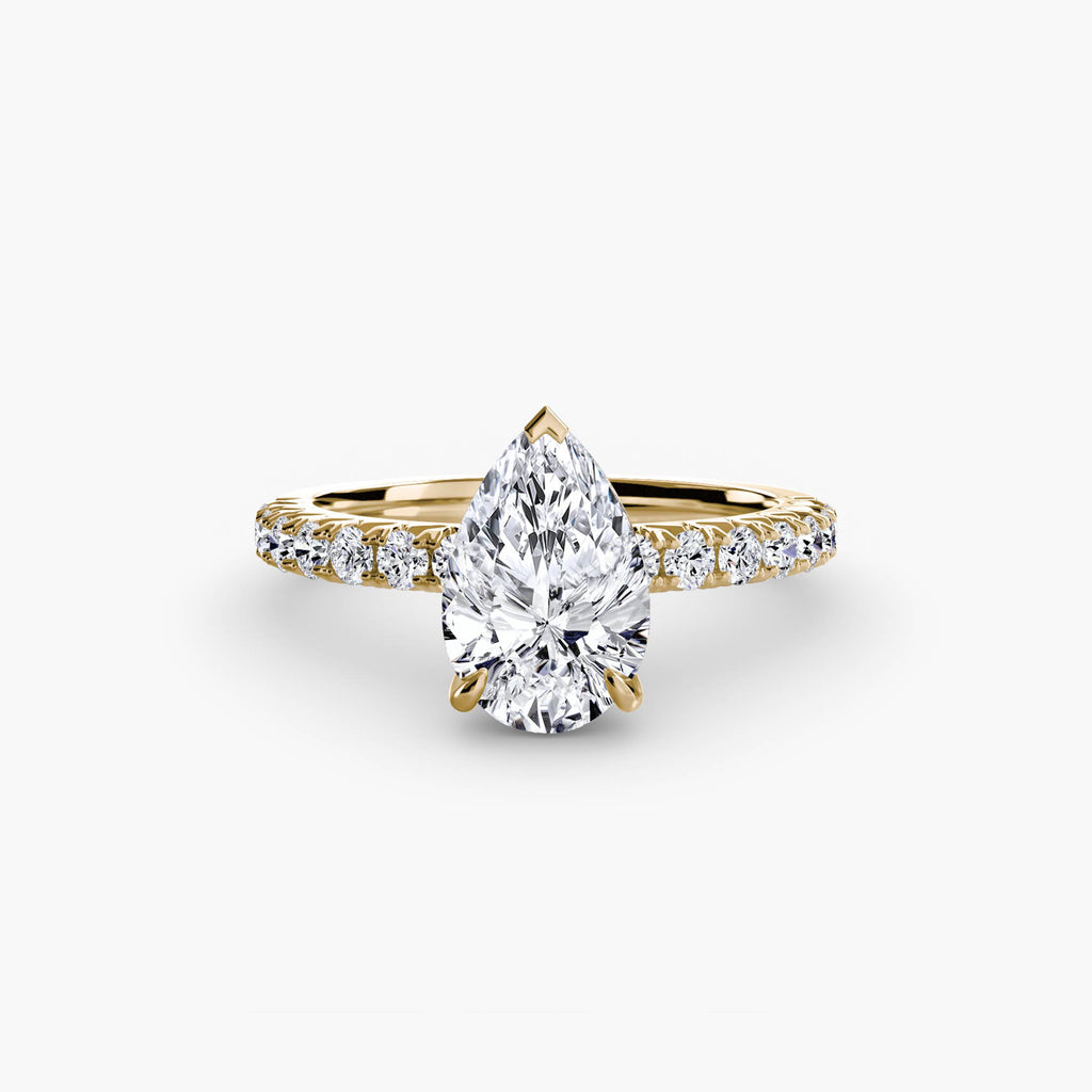 Solitaire mit Pavé 6
