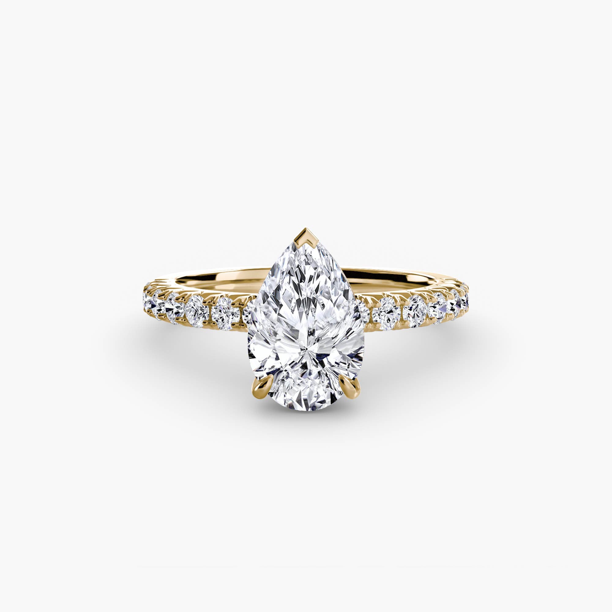 Solitaire mit Pavé 6