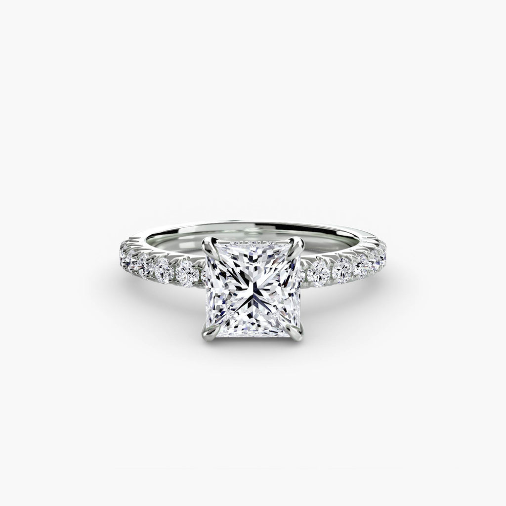 Solitaire mit Pavé 6