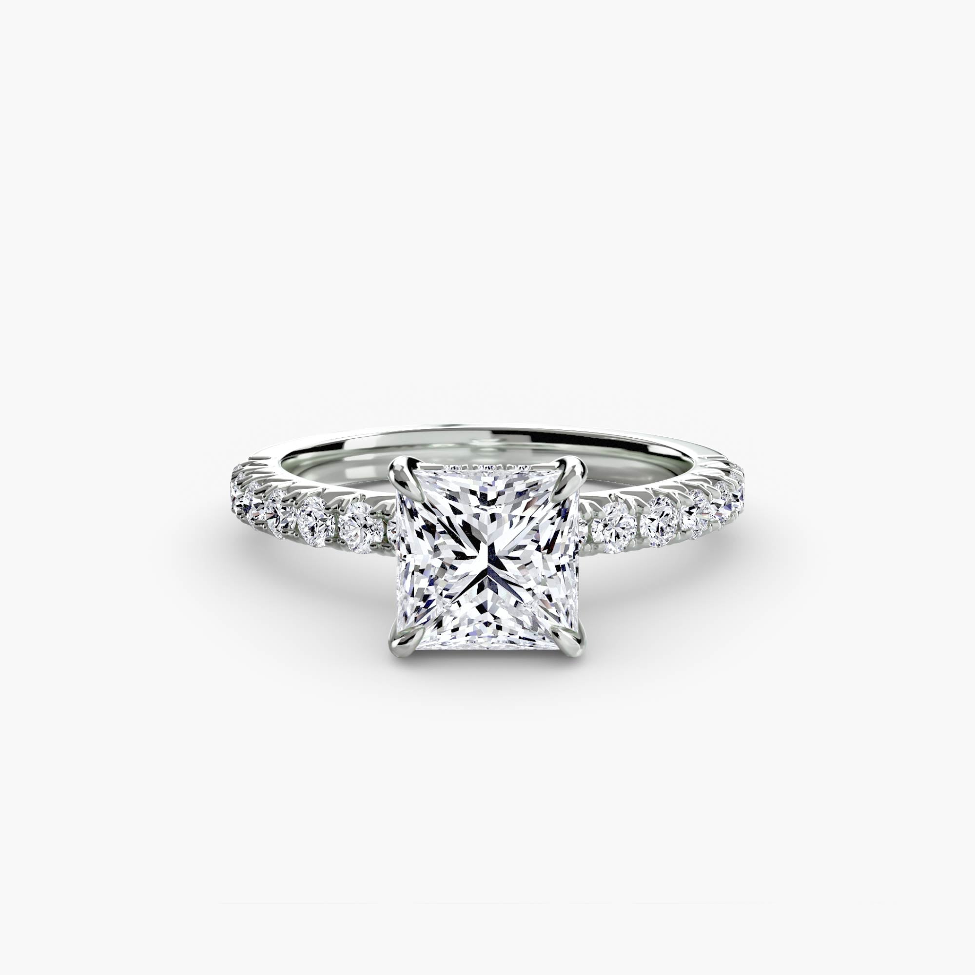 Solitaire mit Pavé 6