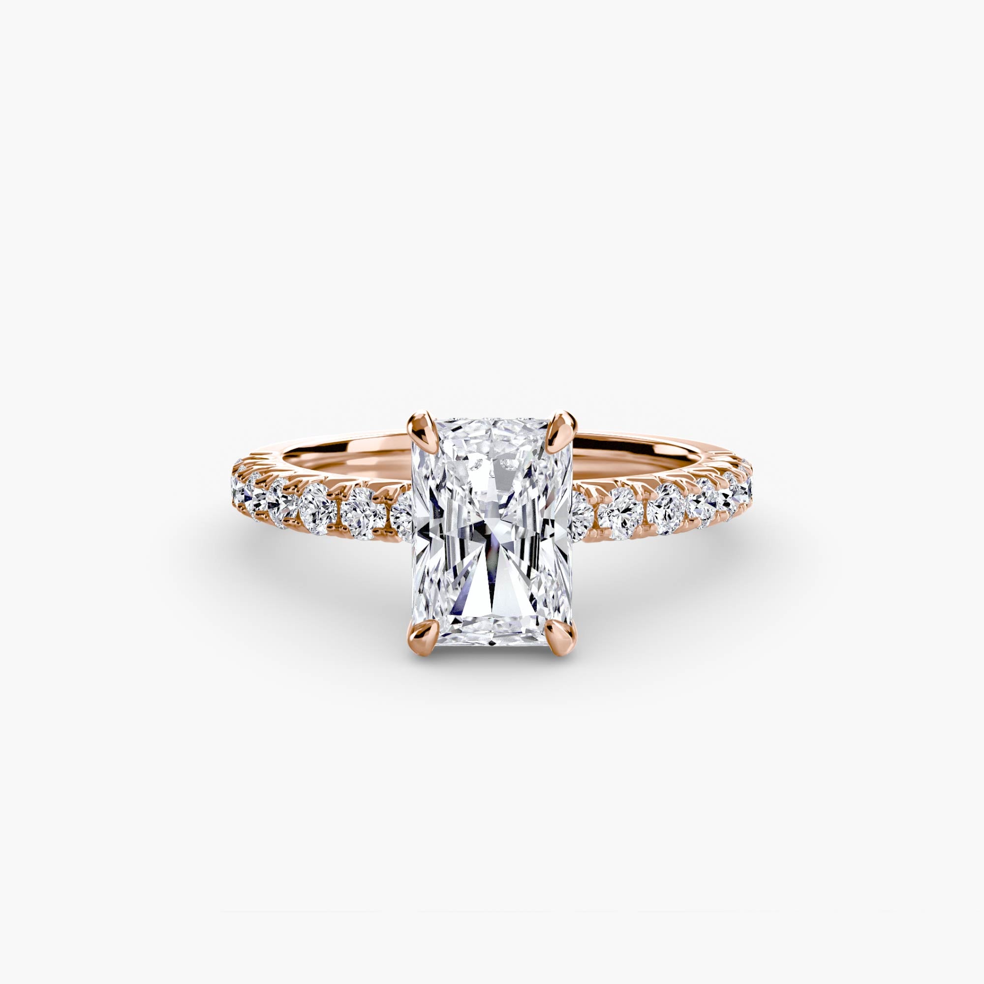 Solitaire mit Pavé 6
