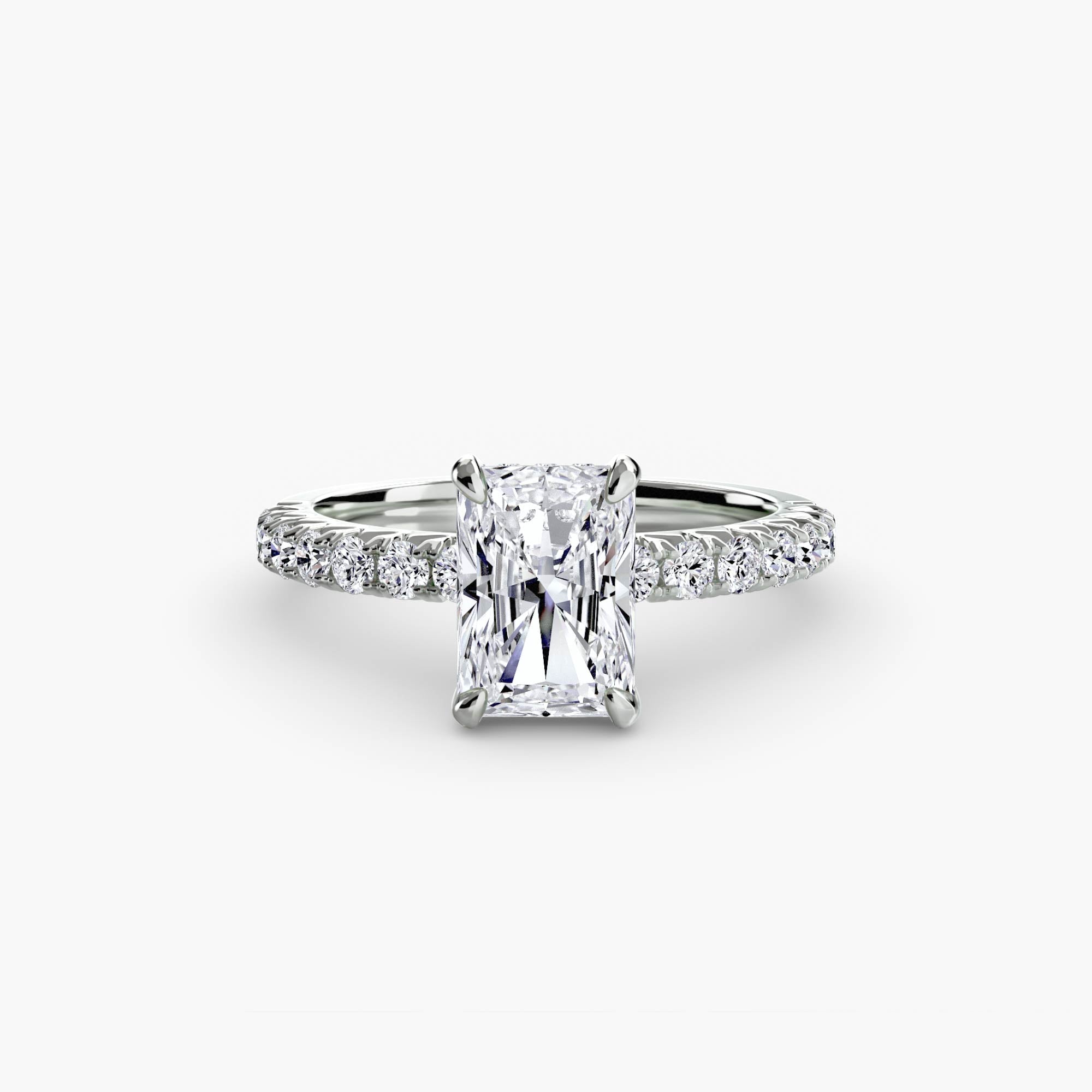 Solitaire mit Pavé 6