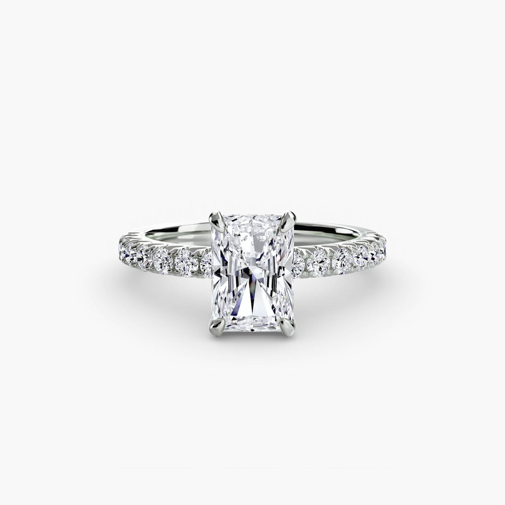 Solitaire mit Pavé 6