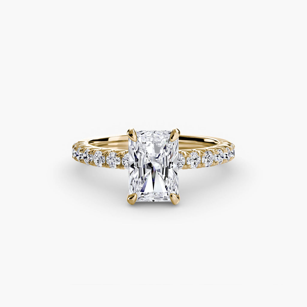 Solitaire mit Pavé 6