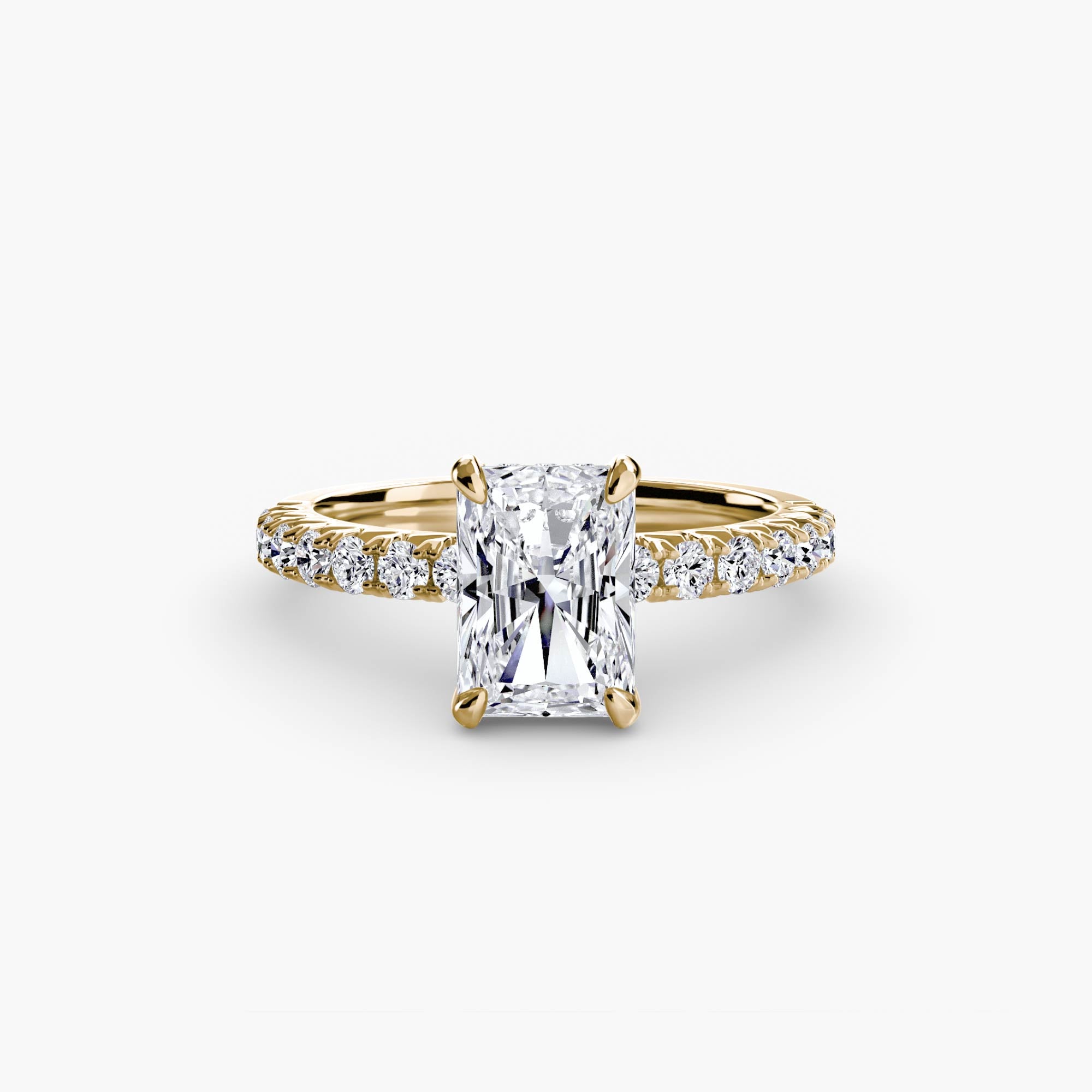 Solitaire mit Pavé 6