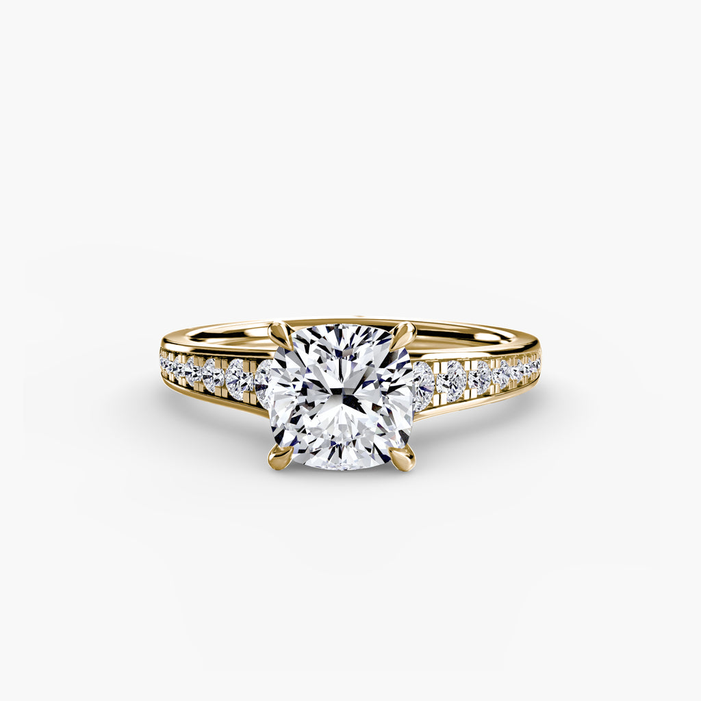 Solitaire mit Pavé 7