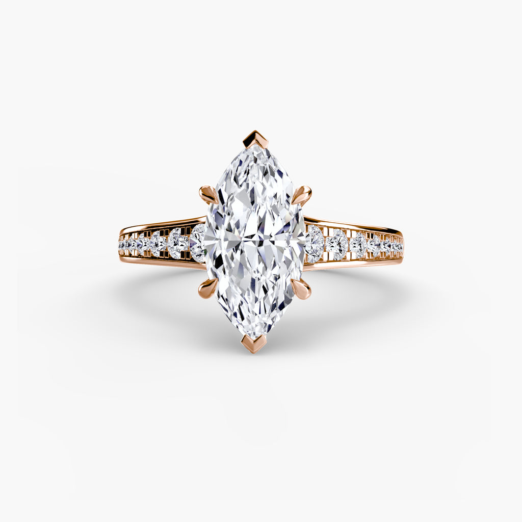 Solitaire mit Pavé 7