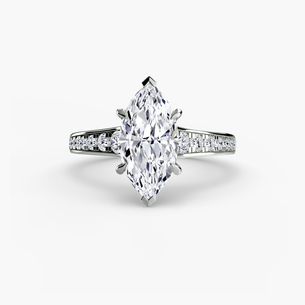 Solitaire mit Pavé 7