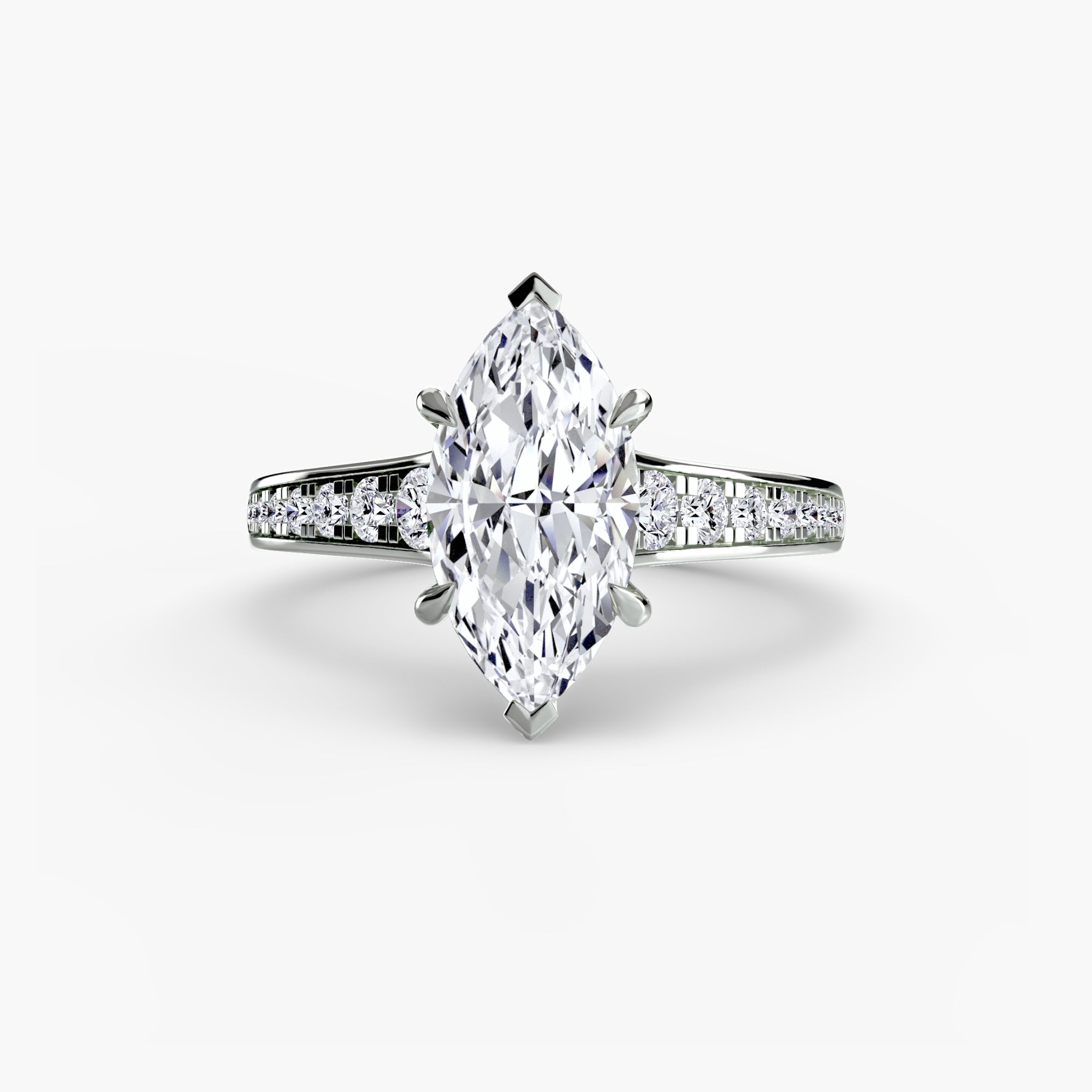 Solitaire mit Pavé 7