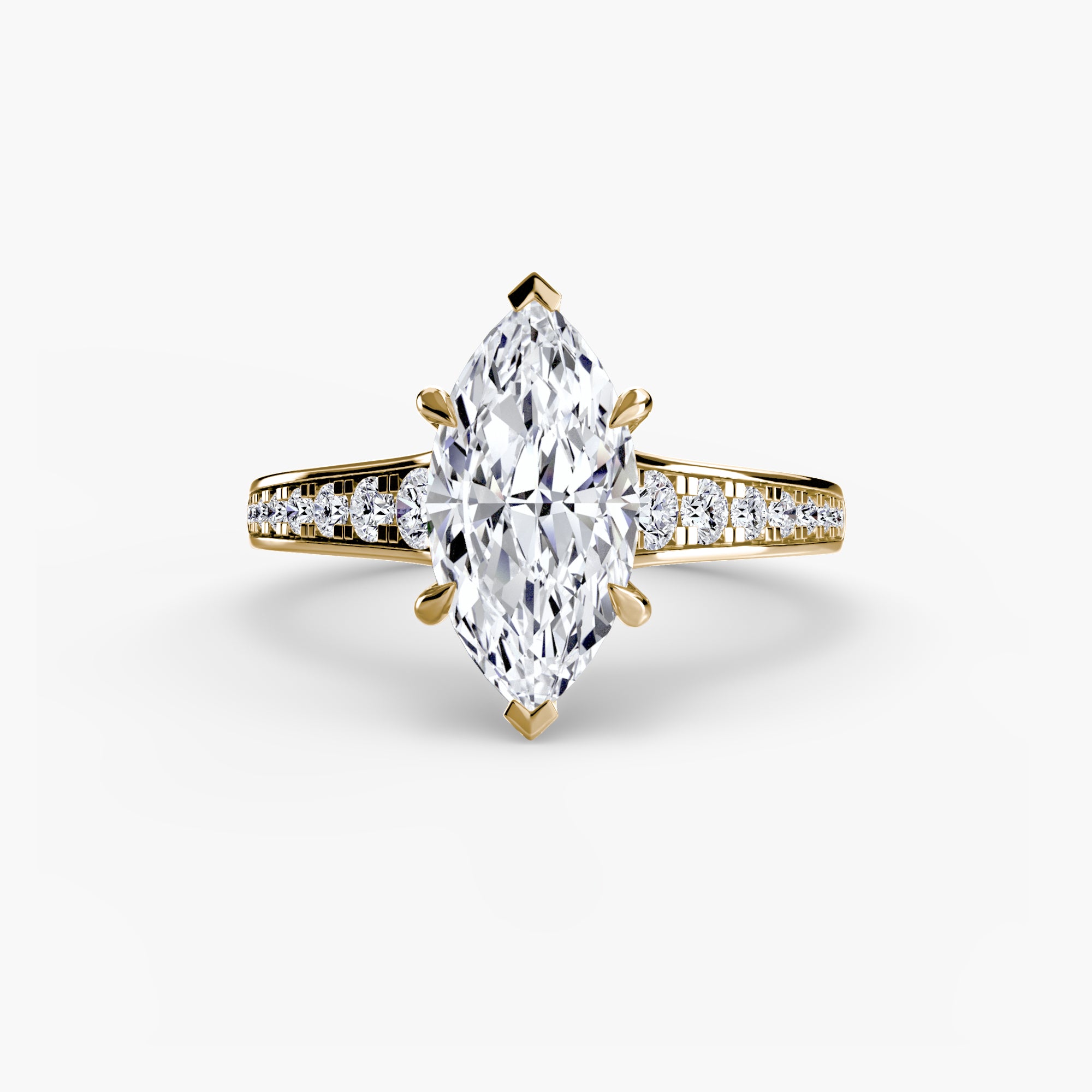 Solitaire mit Pavé 7