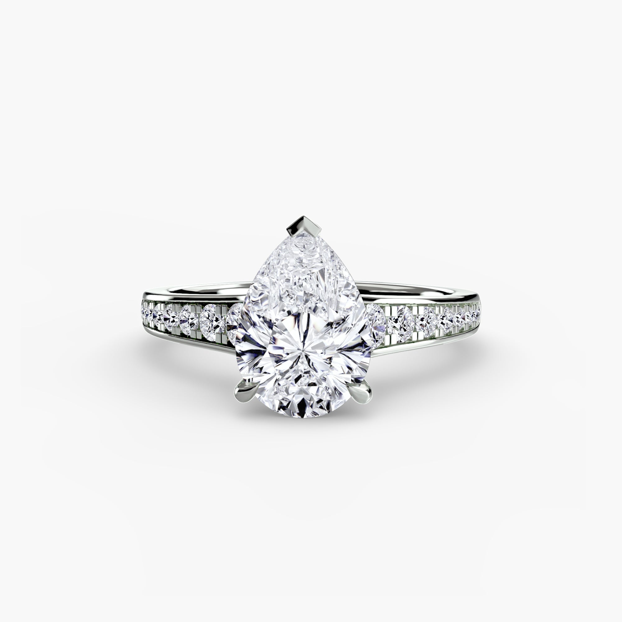 Solitaire mit Pavé 7