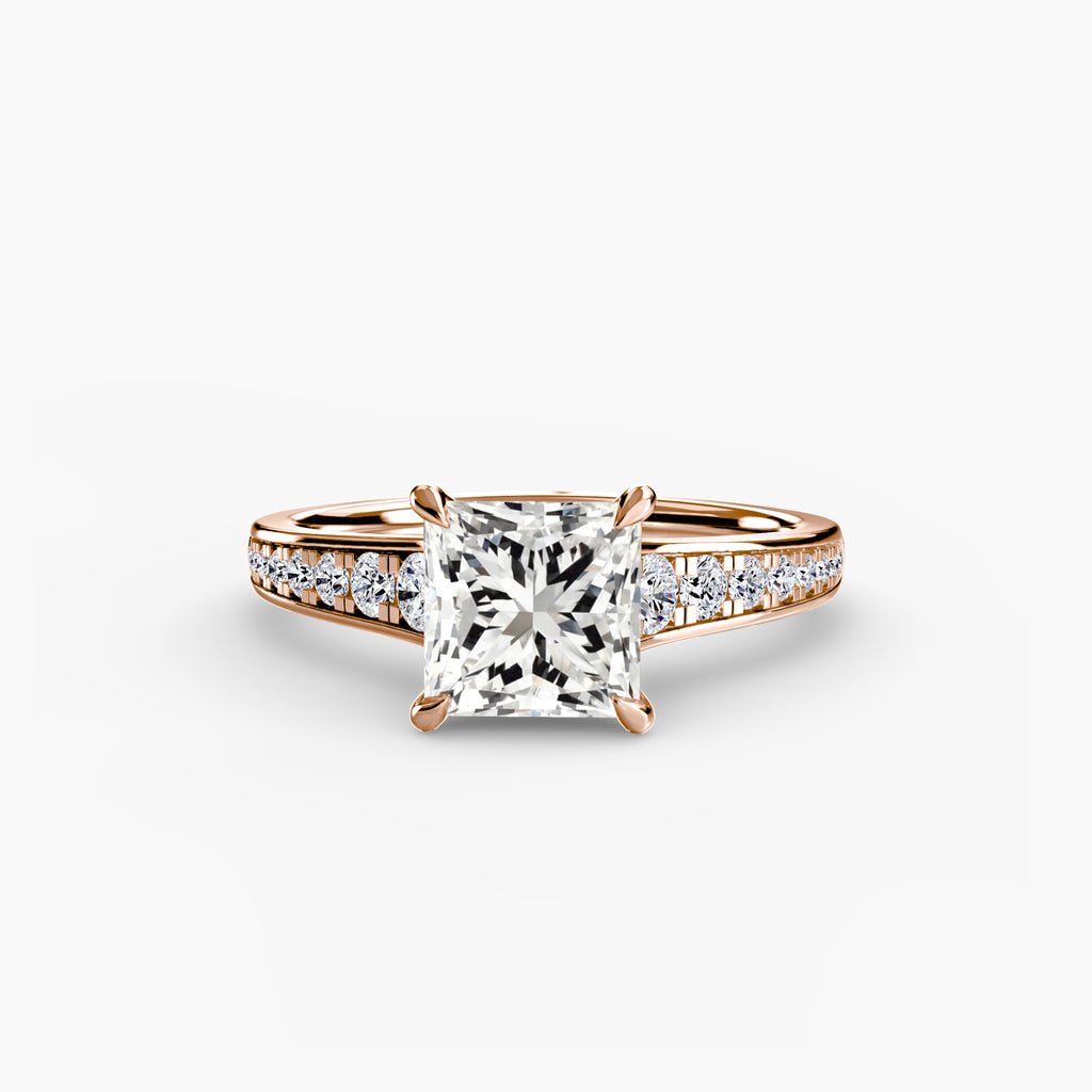 Solitaire mit Pavé 7