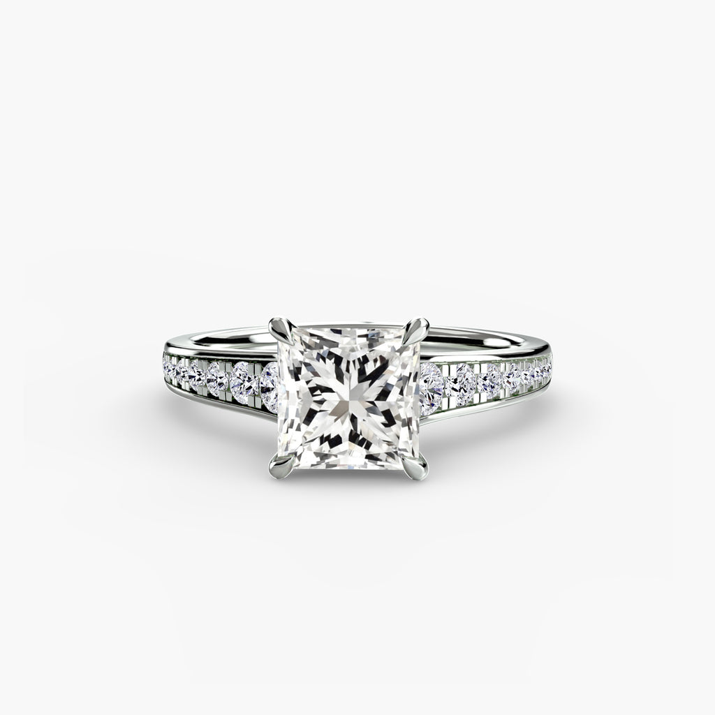Solitaire mit Pavé 7